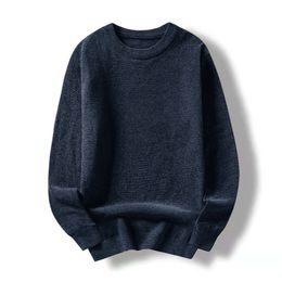 Mens Sweaters NonIron MenS Grey Sweaters Spring Autumn Winter Clothes Pull OverSize 5XL 6XL 7XL 8XL Classic Style Casual Pullovers 220929