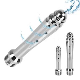 Beauty Items Colonic Douche Nozzle 7 Holes Side Opening Anal Enema Cleaning Shower sexy Tools for Couples Vaginal Wash