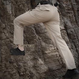 Outdoor Pants Stretch Hiking Men Lightweight Breathable Trousers Quick Dry Training Sports Army Tactical Jogger