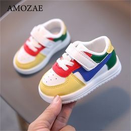 Sneakers Baby Girls Shoes Boys Sports For Children Sweet Flats Leather Kids Fashion Casual Infant Toddler Soft 220928