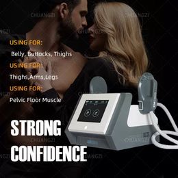 Slimming Machine 2023 New RF13 Tesla DLS-EMSLIM Beauty Body Shaping Professional Emslimming Pro Fat Burning Muscle Building Emt EMS Slimming Device 4 Handles