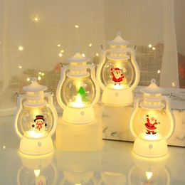 Rave Toy Christmas Led Festoon Lights Stanta Claus Snowman Lights Xmas Decorations for Home 2022 Kids Gift Portable Lantern Navidad