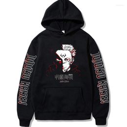 Men's Hoodies Men's & Sweatshirts Harajuku Jujutsu Kaisen Yuji Itadori Hoodie Summer Cool Unisex Long Sleeve Sweatshirt Anime Funny