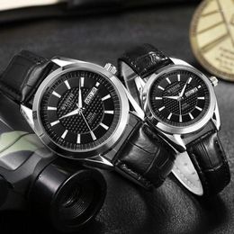 Wristwatches Top Brand WLISTH Men Classic Couple Luminous Wrist Watch Sports Calendar Women Waterproof Week Quartz Clock Send Lover Watches