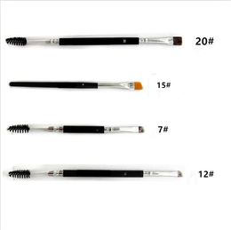 Eyebrow Brush Cosmetic Eye Brow Makeup Tool Eye Shadow Eyeliner Brushes Large Synthetic Duo 12#