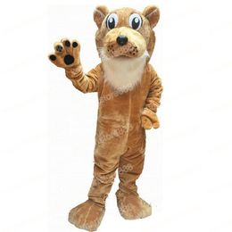 Halloween Lion Mascot Costume Cartoon Theme Character Carnival Festival Fancy dress Adults Size Xmas Outdoor Advertising Outfit Suit