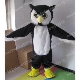 Performance plush owl Mascot Costumes Carnival Hallowen Gifts Unisex Adults Size Fancy Party Outfit Holiday Cartoon Character Outfits Suit