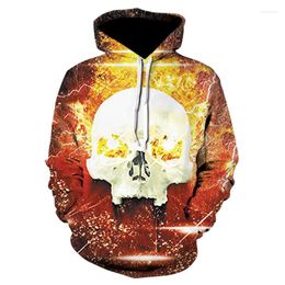 Men's Hoodies Men's & Sweatshirts Gold White Street 3d Printing Personality Trend Unisex Casual Comfortable Hooded Sweater D