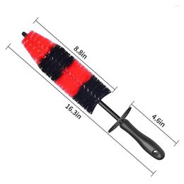 Car Sponge Wheel Wash Brush 16.3inch Long Soft Bristle Cleaning For Motor Engine Grille Tool