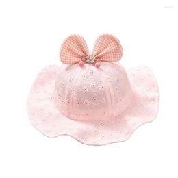 Hats Lovely Baby Hat Cap Cotton Girl Sun Summer Outdoor Kids Children Panama Infant Boys Girls Beach Bucket