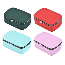 Jewellery Pouches Wooden Jewellery Box Necklace Bracelet Keepsake Storage Container Easy To Carry