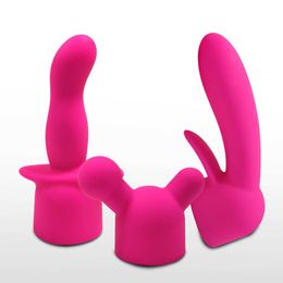 Beauty Items Vibrators Accessory Caps Hat Headgear Extension for Wand Vibrator sexy Toys Woman Clitoris Stimulator Adult Toy