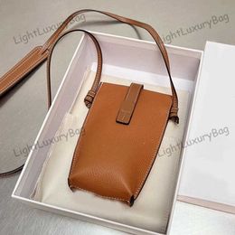 Mobile Phone Bag Designer Leather Wallet Quality wild Crossbody For Women Classic Famous Brand Shopping Purses 220204