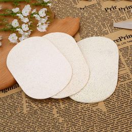 Natural Loofah Cleaning Towel Brush The Pot To Clean The Oil Pure Colour Cloth Kitchen Dish Towel by sea RRB15931