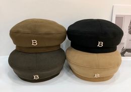 Pure Woolen Warm Designer Berets Fashion Luxury Hat For Women And Men Spring Winter Fashion Caps Gift With Gifts Box 22092601CZ