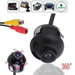 Car Rear View Cameras Cameras& Parking Sensors Camera Video HD 360° Adjustable Reverse Night Vision Monitor Backup Wide Angle Waterproof