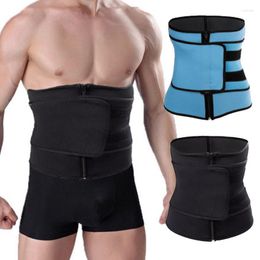 Belts S-3XL Waist Trainer Zipper Hook Body Shaper Men&Women Paket Plus Size Shapewear Sport Unisex Slimming Belt Men Corset