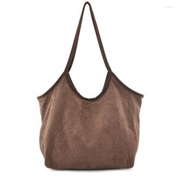 Evening Bags Women Design Suede Shoulder Bag Hand For 2022 Mummy Handbag Big Capacity Ladies Beach Shopping School Book