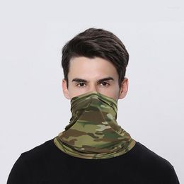 Bandanas Multifunctional Camouflage Magic Scarf Neck Warmer Tube Outdoor Fishing Hiking Cycling Face Head Wrap Cover Bandana Headband