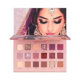 18 Colours Eye Shadow Palette Matte Glitter Rose Colour Series Eyeshadow Eyes Highlight Makeup Tools
