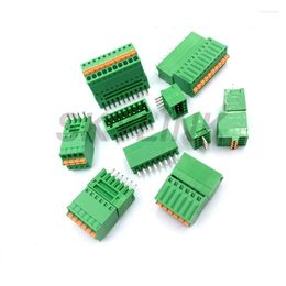 Lighting Accessories 10 Sets Screwless Pluggable Terminal Block 2EDGKD-2.5MM 2.54mm Pitch 2p 3p 4p 5p 6p 7p 8p 10p 12p Press Type