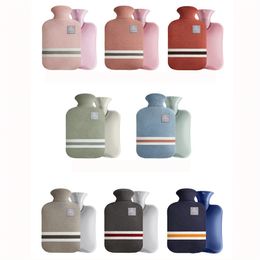 Home Hot Water Bottle with Cover for Pain Relief Hot-water Bag for Female Warm Belly Keep on Hand Warmer 1.8L XBJK2209