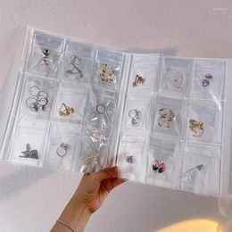 Jewellery Pouches Storage Foldable Earrings Necklace Rings Display Stand Portable Packaging Holder Collection Jewlery Organiser