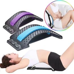 Back Massager Stretcher Equipment Massage Tools Massageador Magic Stretch Fitness Lumbar Support Relaxation Spine Pain Relief