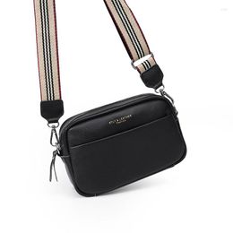 Evening Bags Vintage Crossbody Cowhide Cell Phone Shoulder Bag Genuine Leather Messenger Fashion Daily Use For Women Wallet HandBags