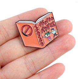 Brooches Japanese Anime Book Enamel Pins Cute For Clothing Backpack Lapel Badges Collection Fashion Jewellery Accessories Gifts