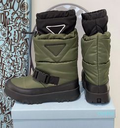 Warm boots Waterproof Breathable Fabric Triangle Design Size 35-41