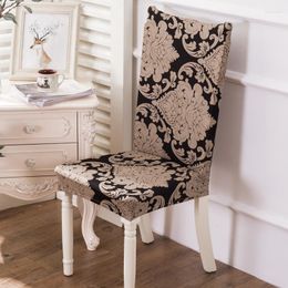 Chair Covers Convenient Four Seasons General Office El Home Set Restaurant Siamese Elastic Upholstery