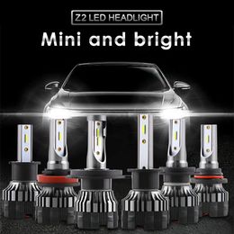 2Pcs H7 H11 H1 H4 H3 HB4 HB3 H8 9005 9006 Car Headlight Bulbs 100W 20000LM 6000K 3000K Led Fog Light car accessories Lamp Z2