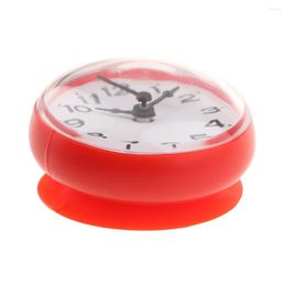 Wall Clocks Waterproof Shower Clock Suction Cup Bathroom Kitchen Wall/Window Glass/Mirror Sucker