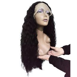 Front Lace Wigs African Wig Medium Long Curly Hair Synthetic Wigs Manufacturer Supply