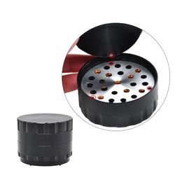 smoking accessory Aluminum Herb Grinder 4 Piece wee grinder dab nail for collapsible CHROMIUM CRUSHER bong