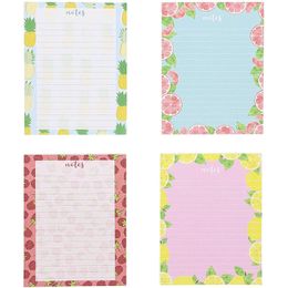 Notes Notepads Memo Lined To Do Tasks With Cute Fruit Design Small 4 25X5 5 Drop Delivery 2022 Mxhome Amybl