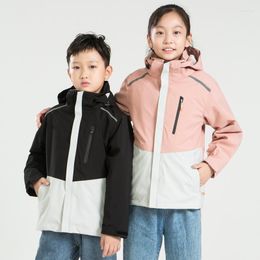 Skiing Jackets Outdoor Children Two-piece Ski Sports Thermal Wear