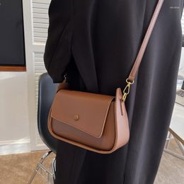 Evening Bags 2022 Hit Spring Small PU Leather Crossbody Sling Women's Designer Handbag Underarm Shoulder Side Bag Ladies