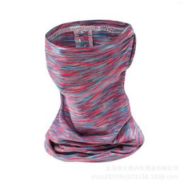 Bandanas Cycling Bandana High Elastic Seamless Balaclava Buff On Neck Fishing Tube Face Shield Men Scarf Headband Gaiter