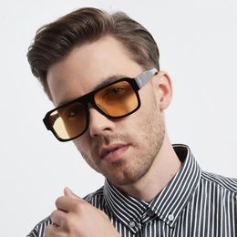 Sunglasses High-Quality SPR22Y Oversized Geometric Men UV400 Women Custom Optical Myopia Color Lens