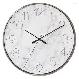 Wall Clocks Clock Silent Silver Living Room Bedroom Kitchen Big Watches Home Decor Relogio De Parede Gift