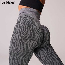 Yoga Outfits New Zebra Seamless Leggings For Women Fitness Gym Tights Workout Yoga Legging Squatproof Sports Legging High Waisted Yoga Pants T220930