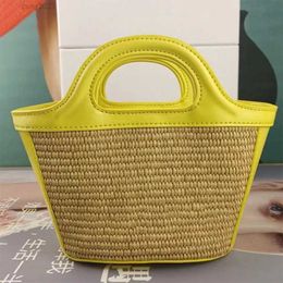 Mini bolsa de cesta de palha de grife para mulheres bolsa de mão de luxo feminina bolsa transversal bolsa de verão patchwork feminina marca bolsa pequena