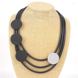 Pendant Necklaces YD&YDBZ High Street Designer Ladies Glamour Simple Rubber Chokers Fashion Unique DIY Costume Jewellery Gifts 2022