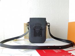 Erkek Tasarımcı Çanta Çevreleri Tote S-Lock Dikey Mini Çanta Lüks Erkekler Crossbody Copse Louiseity Omuz Çantaları Sıradan Viutonity Çantası Cep Telefon Çantası M81522
