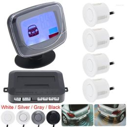 Car Rear View Cameras Cameras& Parking Sensors Light Heart Universal Weatherproof Dual CPU Sytem LCD Display Sensor With Step-up Alarm - 5