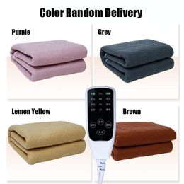 2022 double control intelligent Electric blanket timing automatic power-off waterproof dormitory hairdressing bed electric mattress