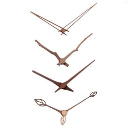 Wall Clocks Walnut Clock Hands Silient Mechanism Parts Pointers For Replace Part DIY Repair Tools Accessory