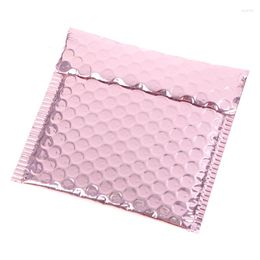 Gift Wrap 10pcs Rose Gold Foil Bubble Mailer/Rose Envelop For Packaging & Wedding Favour Bag&Mailing Envelopes Wholesale